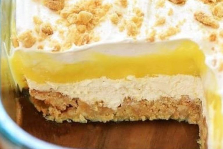 HEAVENLY LEMON OREO DESSERT