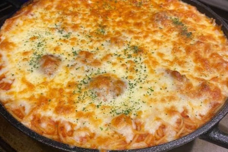 Baked Cream Cheese Spaghetti