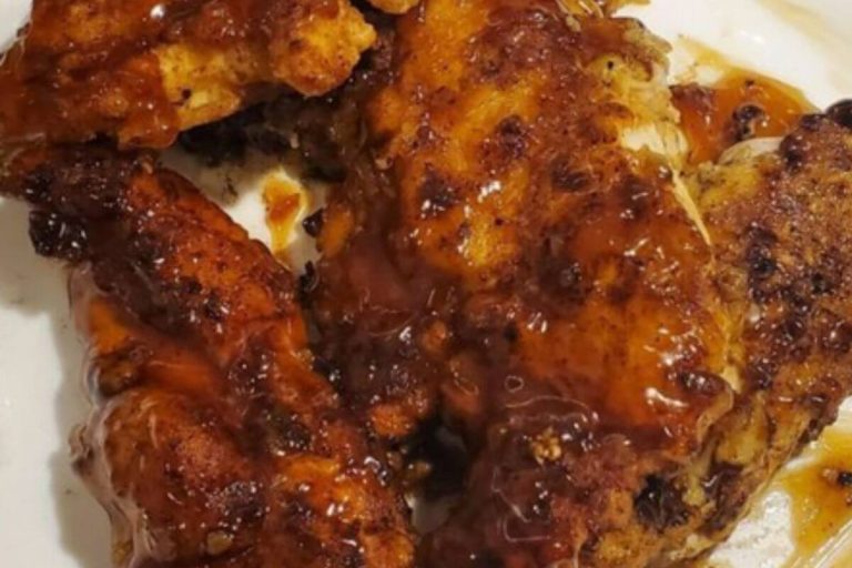 Crispy Honey Garlic Chicken