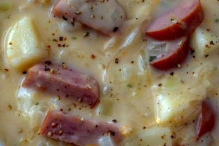 KIELBASA SOUP WITH POTATOES RECIPE