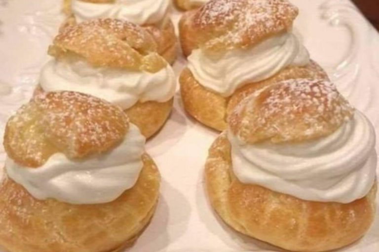 MOM’S FAMOUS CREAM PUFFS RECIPE