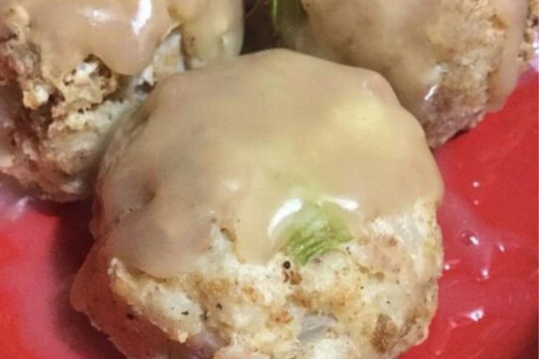 Leftover Turkey Stuffing Balls!!!