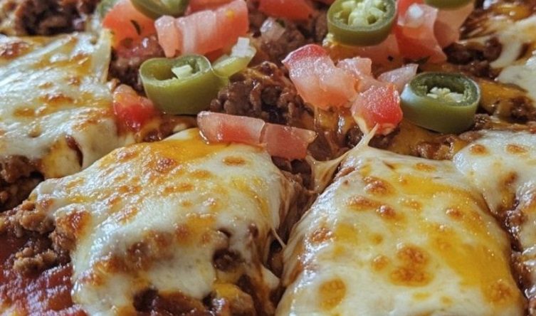 Homemade Mexican Pizza