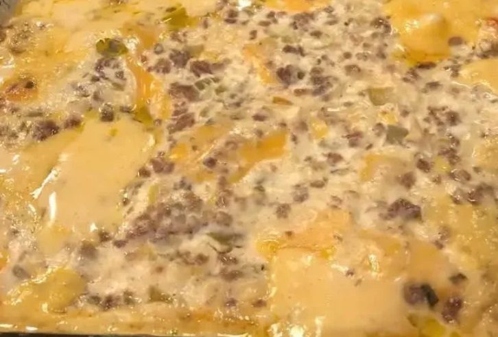 Cheesy Hissy Fit Dip (with Ground Beef)