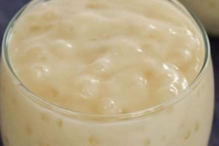 Homemade Tapioca Pudding
