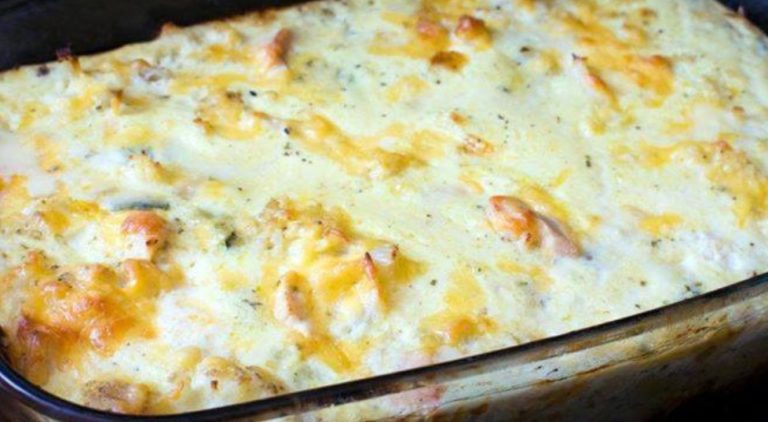 Creamy Chicken Rice Casserole