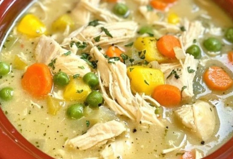 Slow Cooker Chicken Pot Pie