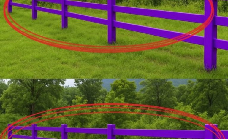 If You Spot a Painted Purple Fence, This Is What It Means