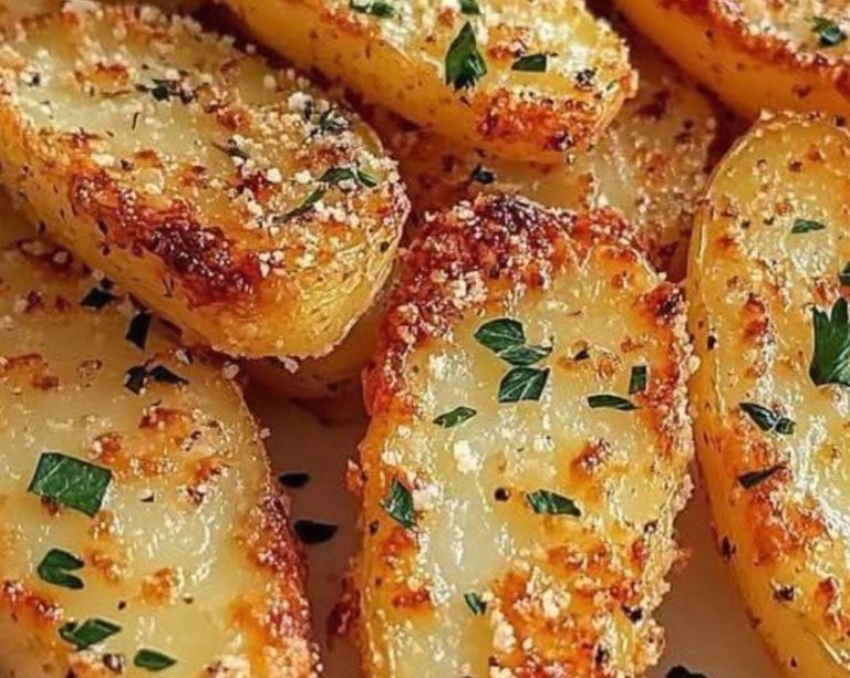 Baked Garlic Parmesan Fries