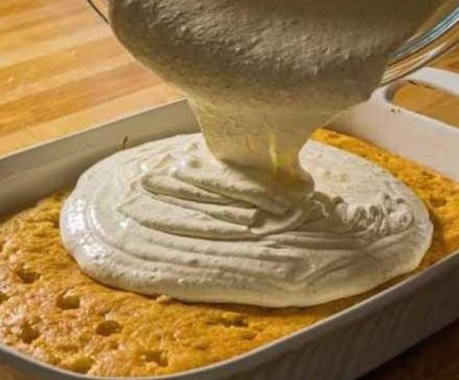 Of all the poke cakes I’ve made this has to be the most delicious one