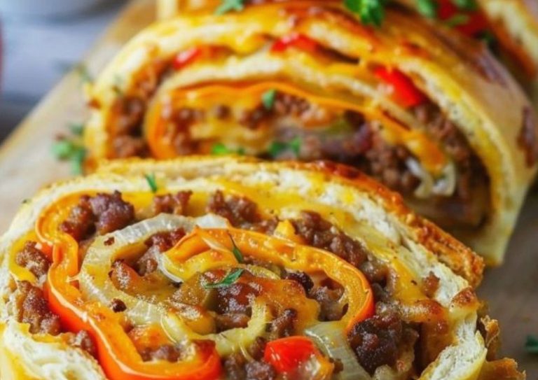 This is called “Garbage Bread” but it tastes like pure gold!