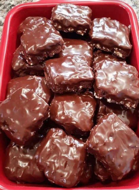 Chocolate-Covered Brownie Bars