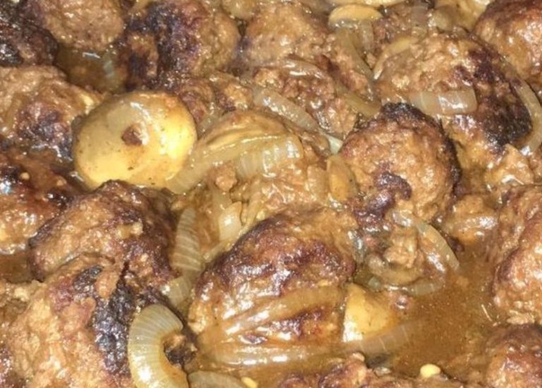 Salisbury Steak Meatballs