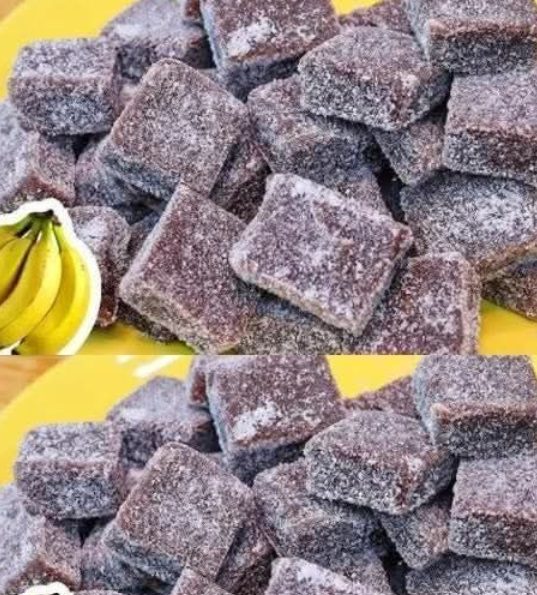 Homemade Banana Sweet with 4 Ingredients