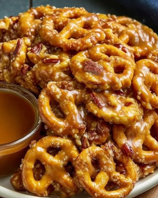 Butter Toffee Pretzels