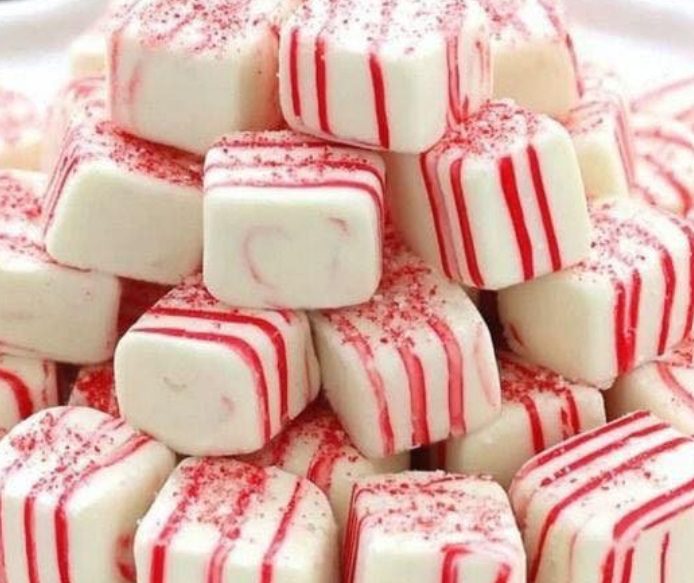Chewy Christmas Peppermints