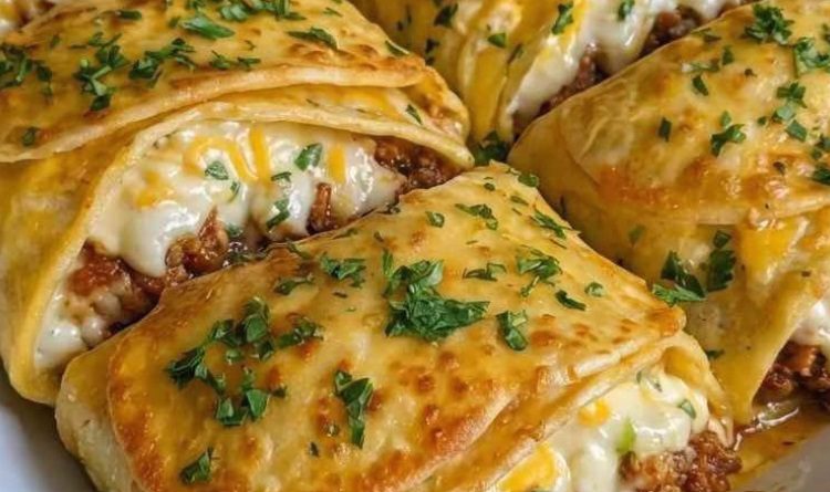 Cheeseburger Stuffed Pastries