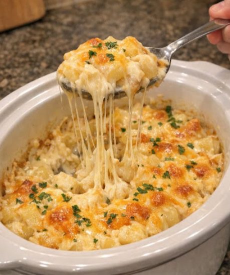 Slow Cooker Ranch Potato Party BakeV
