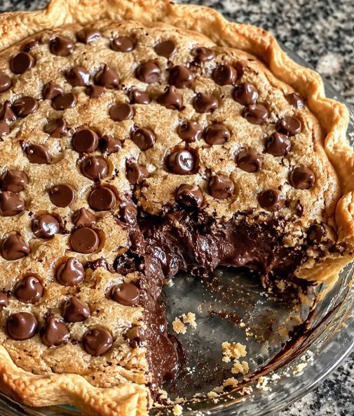 Chocolate Chip Cookie Pie