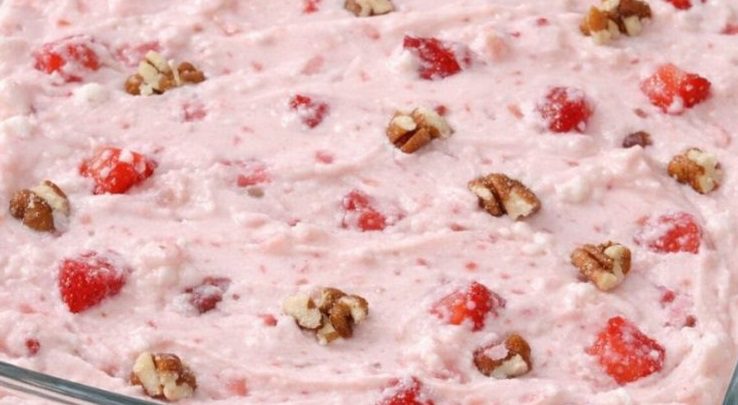 My mother-in-law Sue calls this a “salad,” but let’s be honest—it’s the best dessert on the table. Every time it’s served, the pan gets wiped clean in no time.